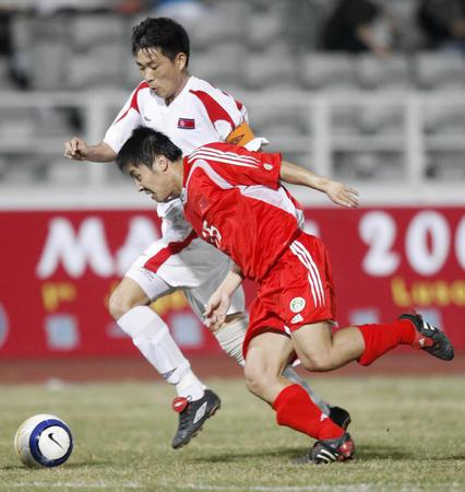 男足东亚杯中国vs朝鲜